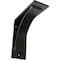 Ekena Millwork Morris Steel Bracket, Antiqued Pewter 3"W x 8"D x 8"H BKTM03X08X08MOAPW - alternate 1